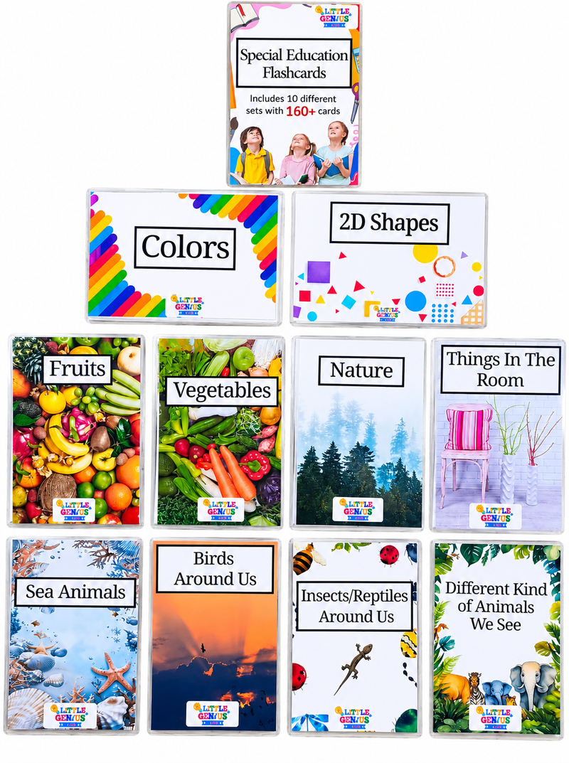 Special Education Flashcards Bundle – Set of 140+ Flashcards ABLLS-R supported