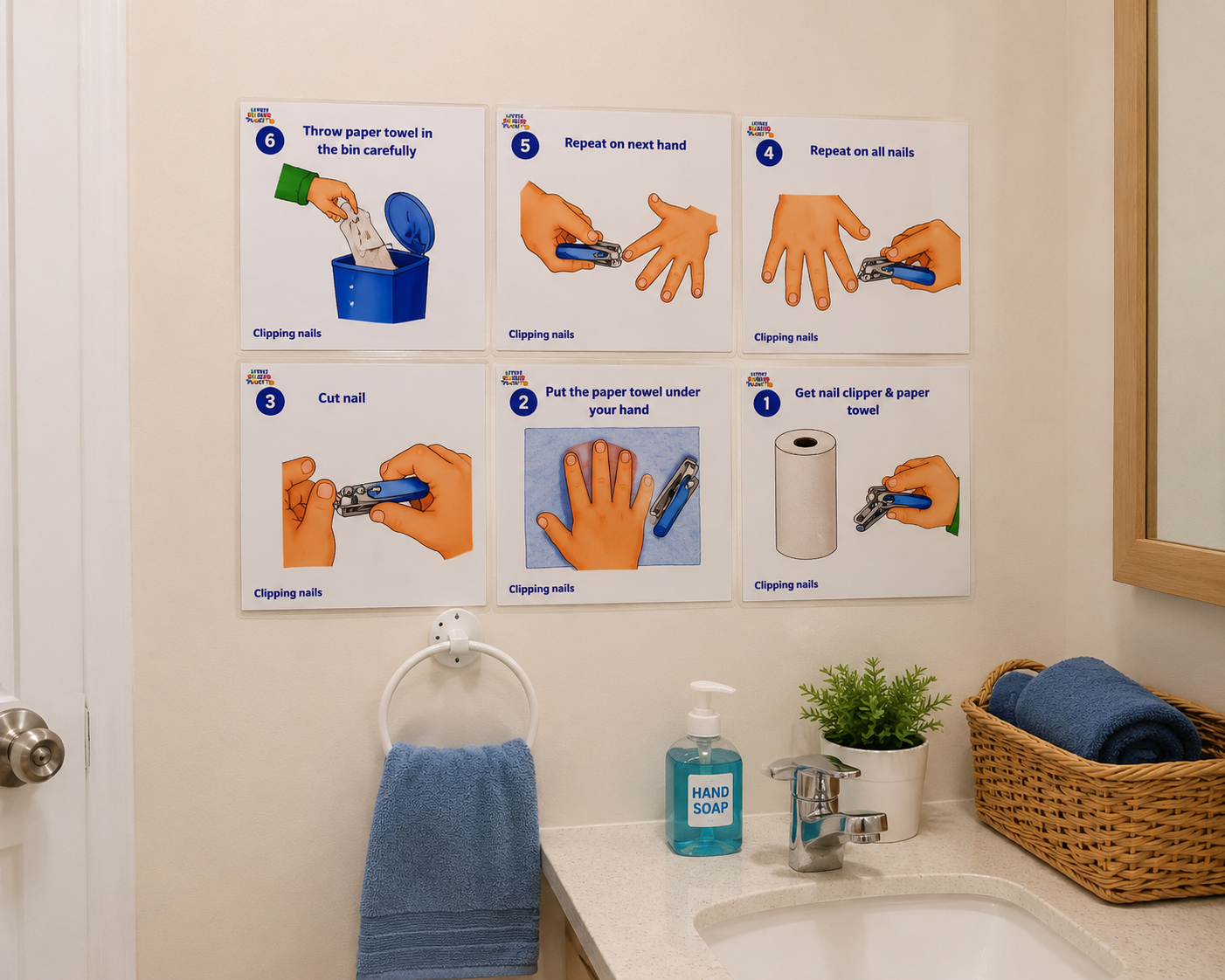 LGK Autism Visual Life Skills System™ | Visual Schedule, Sequencing Activities & Life Skills Flashcards for Autism, ADHD & Special Education ABLLS-R