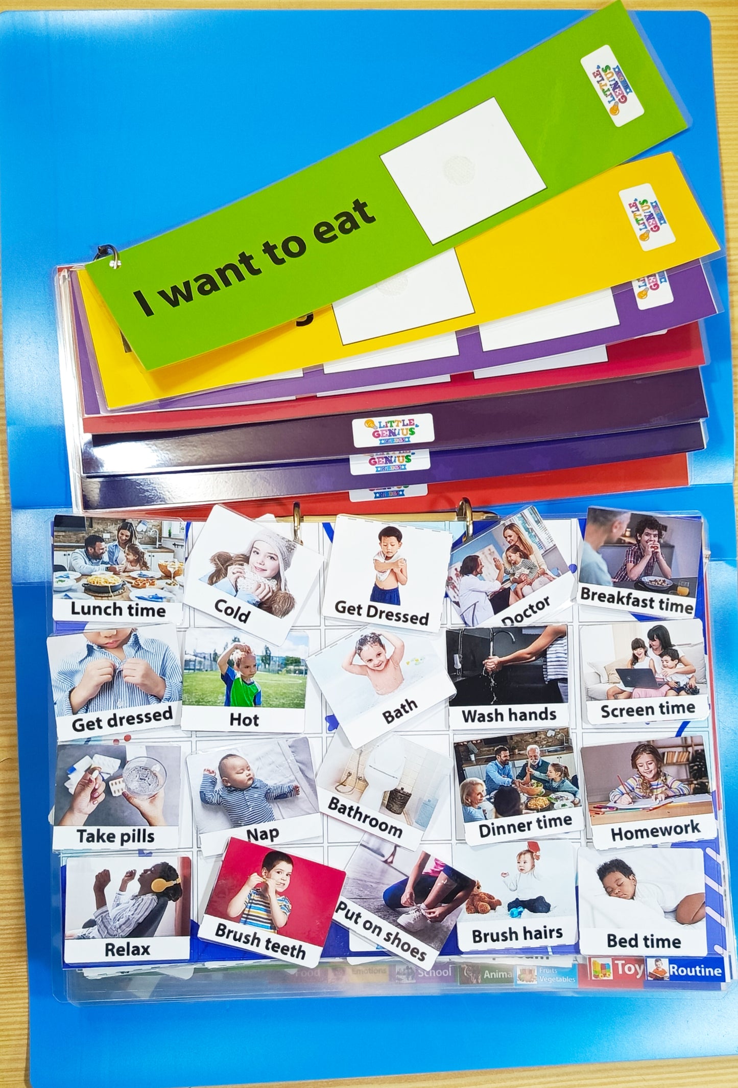 Picture Communication Kit – PECS-Style Communication System (ABLLS-R F, G, L)