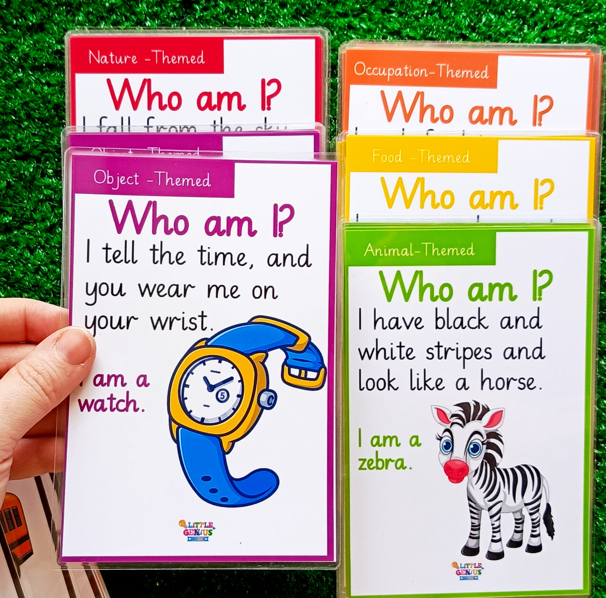 30 Who Am I? Flashcards Game – Guess, Learn &amp; Explore