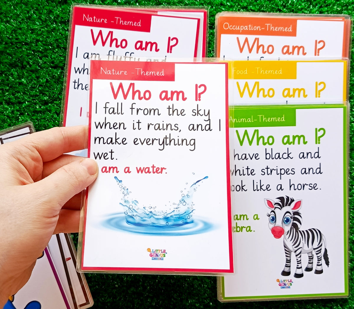 30 Who Am I? Flashcards Game – Guess, Learn &amp; Explore