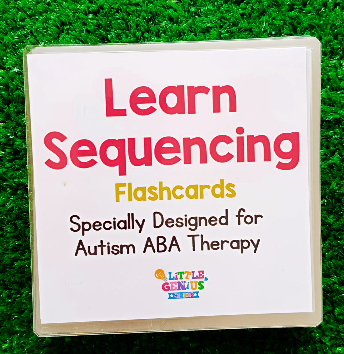 Sequence Flashcards For Behavioral and Special Education ABA and ABLLS-R Supported