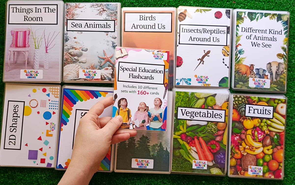 Huge Vocabulary Building Bundle Flashcards Bundle – Set of 160+ Flashcards ABLLS-R supported