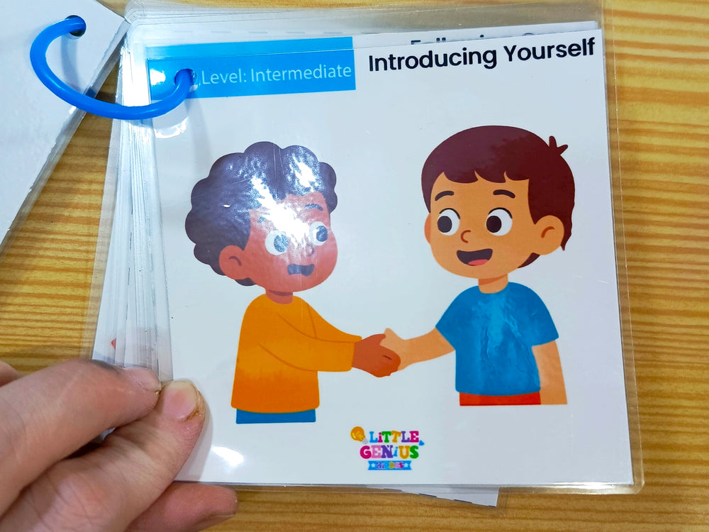 Supports learning areas found in ABLLS-R Domains (H, I, J, K, L) — the essential social foundations every child needs
