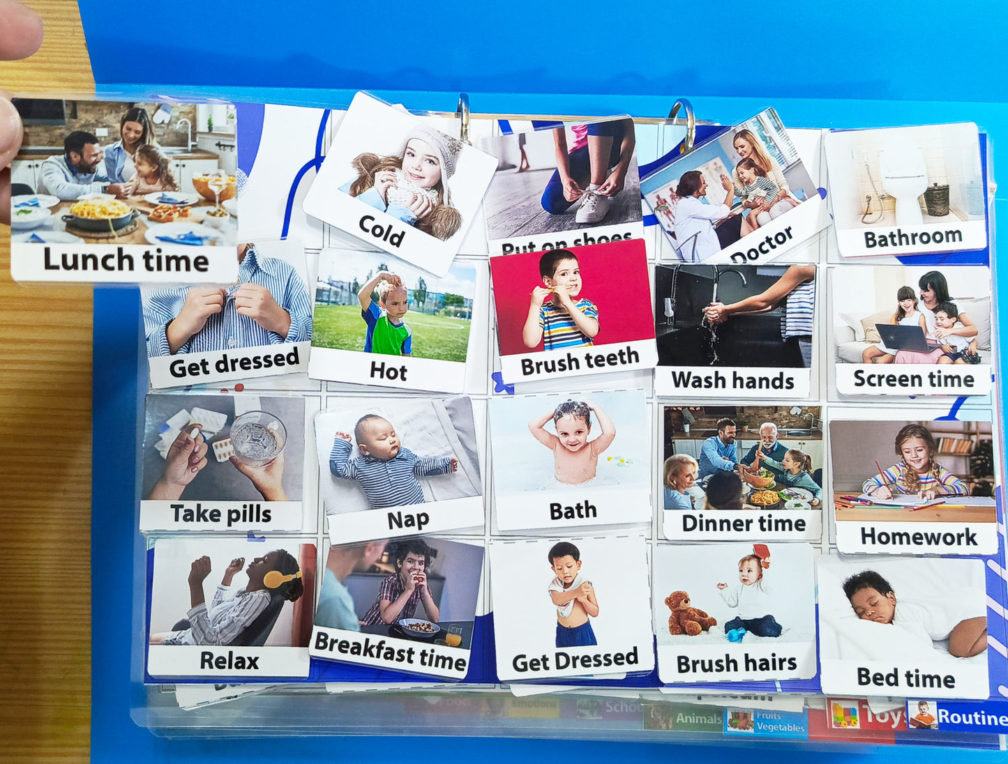 Picture Communication Kit – PECS-Style Communication System (ABLLS-R F, G, L)
