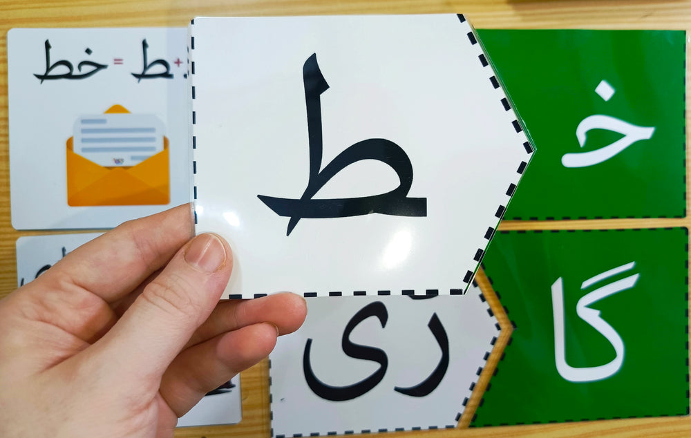 Urdu Tor Jor Flashcards Puzzle – Learn to Break and Join Words!