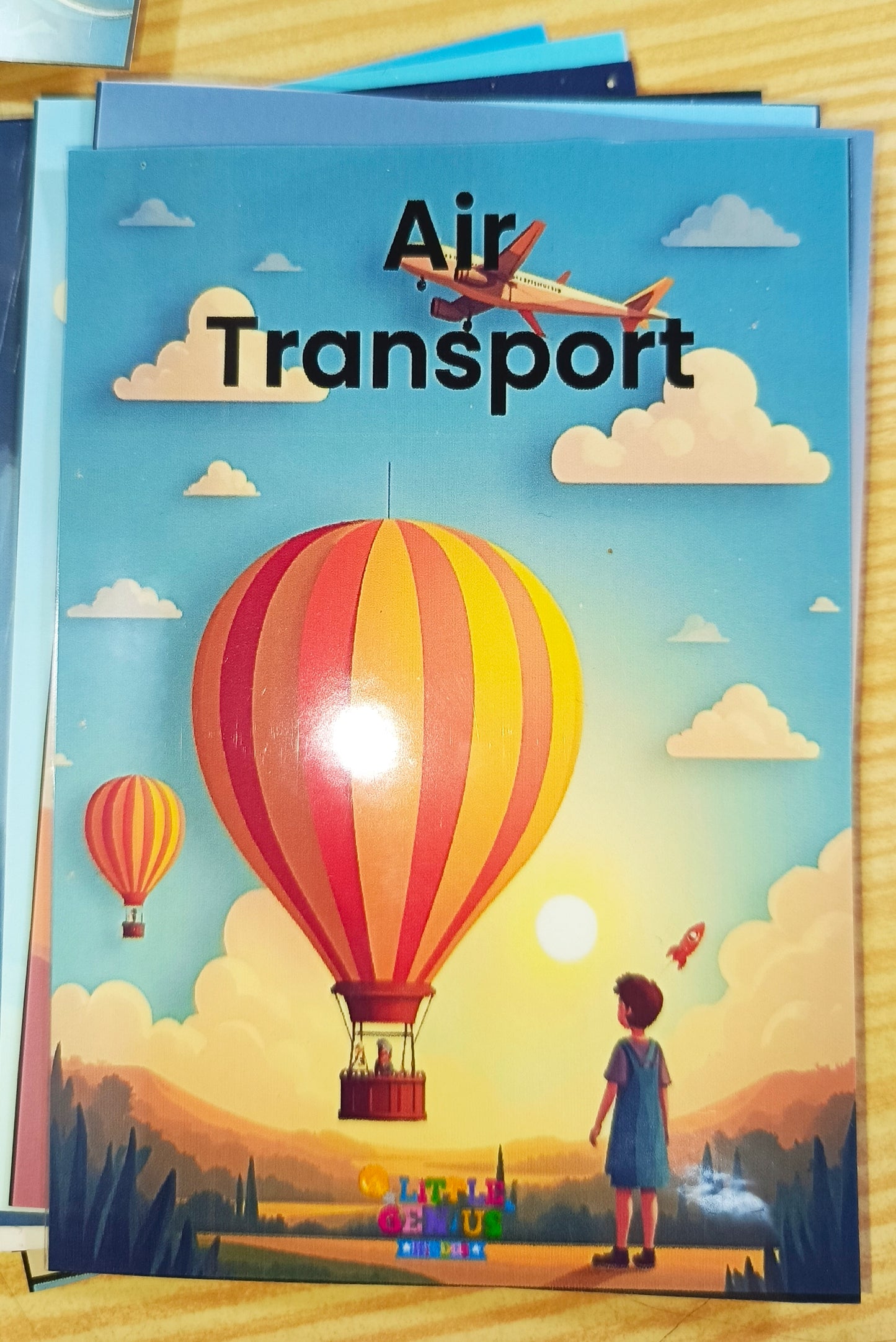 Types of Transportations flashcarde bundle