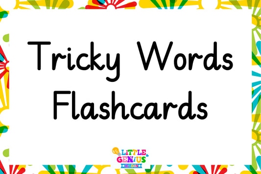 Tricky Words Flashcards